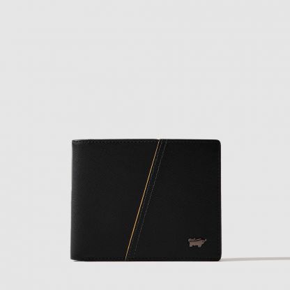 ICONIC CENTRE FLAP WALLET WITH COIN COMPARTMENT