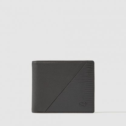QUANTUM CENTRE FLAP WALLET WITH COIN COMPARTMENT