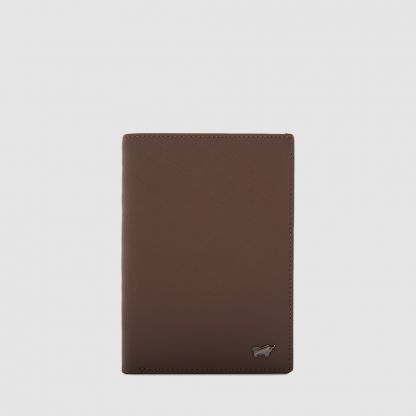 L'HOMME PASSPORT HOLDER WITH NOTES COMPARTMENT