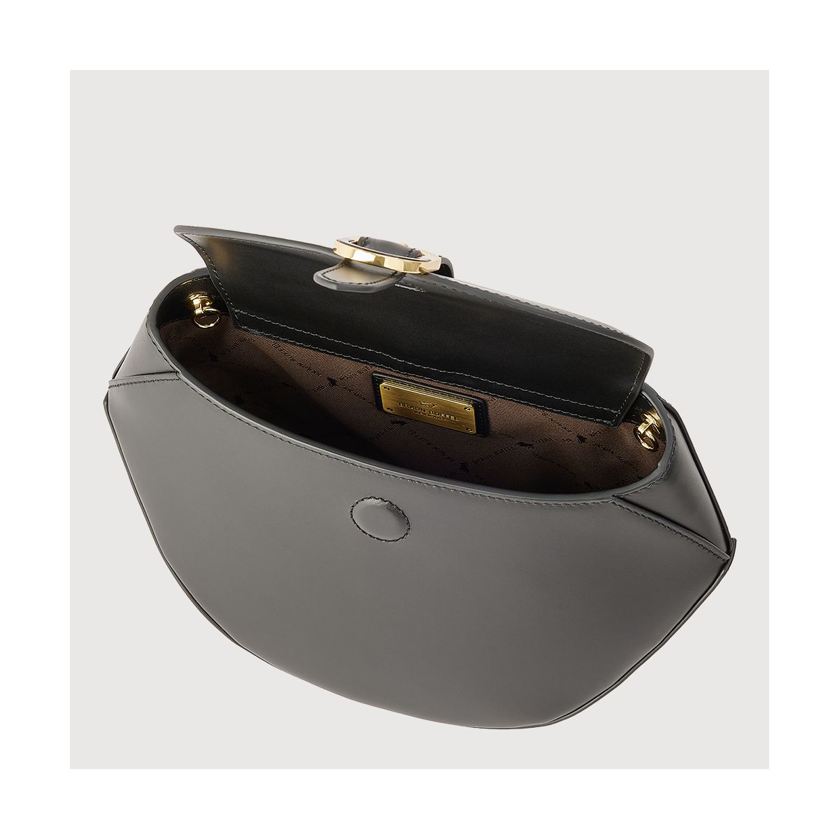 Cubi Small leather crossbody bag in brown - Loewe | Mytheresa